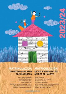 2023/24 Ikasturterako matrikulazioa Uharteko udalaren musika eskola