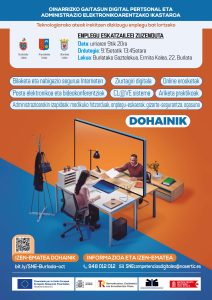 OINARRIZKO GAITASUN DIGITALAK ETA ADMINISTRAZIO ELEKTRONIKORAKO IKASTAROA (40 ORDU)