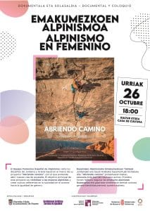 EMAKUMEZKOEN ALPINISMOA. DOKUMENTALA  ETA SOLASALDIA