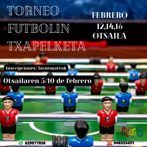 ⚽FUTBOLIN TXAPELKETA ⚽