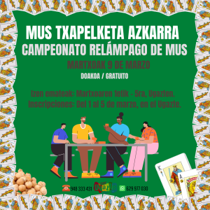 MUS TXAPELKETA AZKARRA