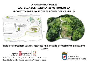 Oihana-Miravalles-eko gaztelua berreskuratzeko proiektua