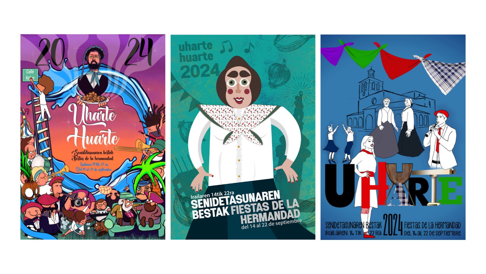 2024ko Senidetasunaren Bestetako kartel irabazlea aukeratzeko herri bozketa