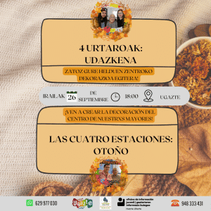 “4 URTAROAK” BELAUNALDIEN ARTEKO PROIEKTUA