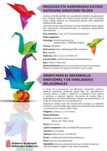 EMOZIOAK ETA HARREMANAK EGITEKO GAITASUNA GARATZEKO TALDEA