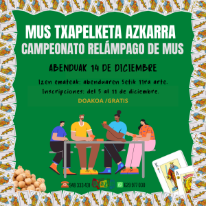 MUS TXAPELKETA AZKARRA