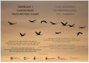 Abenduak 3 – Euskararen Nazioarteko Eguna