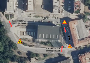 Minako bihurguneko lanak