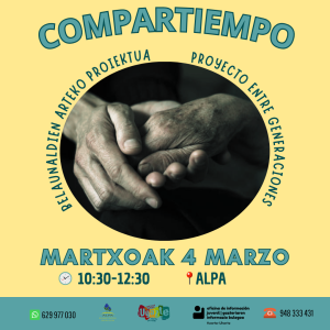 “COMPARTIEMPO” BELAUNALDIEN ARTEKO PROIEKTUA
