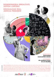 Martxoak 8, Emakumeen Nazioarteko Eguna “Desberdinkeria errealitate, justizia lortzeke”