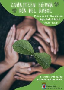 UHARTEN, ZUHAITZAREN EGUNA!!