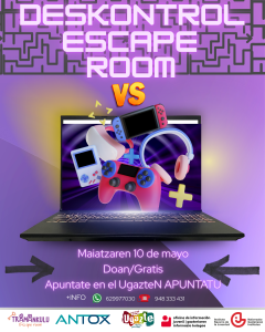 DESKONTROL- TRAMANKULUKO ESCAPE ROOM UGAZTEN