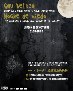 GAU-BELTZA UGAZTEAREKIN. AURTEN… NORA JOANEN GARA??