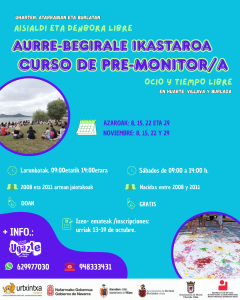 PARTE-HARTZEA ETA HERRITARTASUN AKTIBOA SUSTATZEKO IKASTAROA. AURRE-BEGIRALEAK.