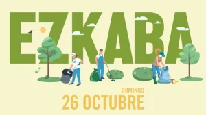 Ezkaba mendia garbitzeko boluntariotza-jardunaldia