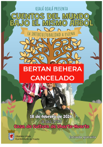 CUENTOS BAJO EL MISMO ARBOL BERTAN BEHERA/CANCELADO